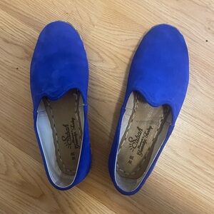 Sabah Cobalt “Electric” Blue Suede Women’s Shoe sz 39